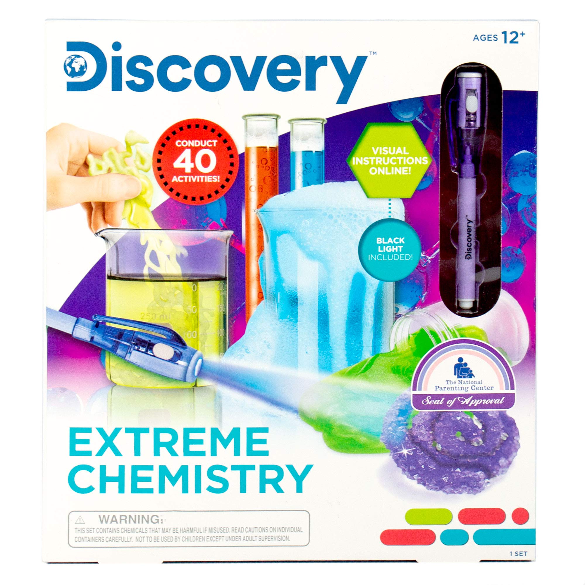 Foto 2 pulgar | Kit Científico Stem Discovery Extreme Chemistry Para Niños De 8 A 10 Años - Venta Internacional.