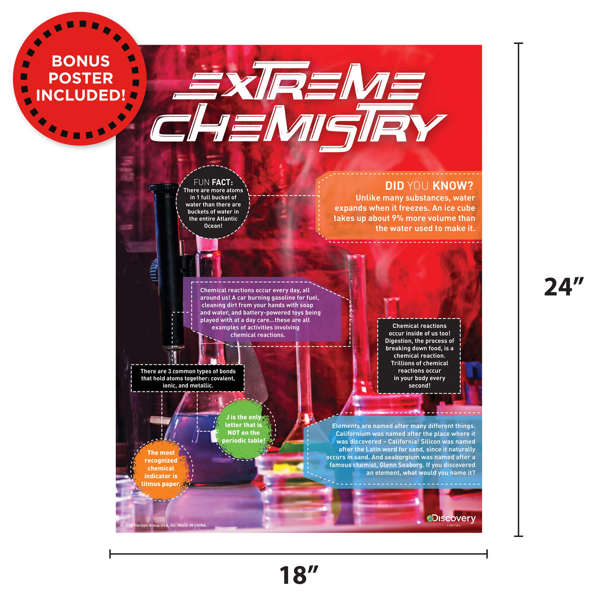 Foto 4 pulgar | Kit Científico Stem Discovery Extreme Chemistry Para Niños De 8 A 10 Años - Venta Internacional.