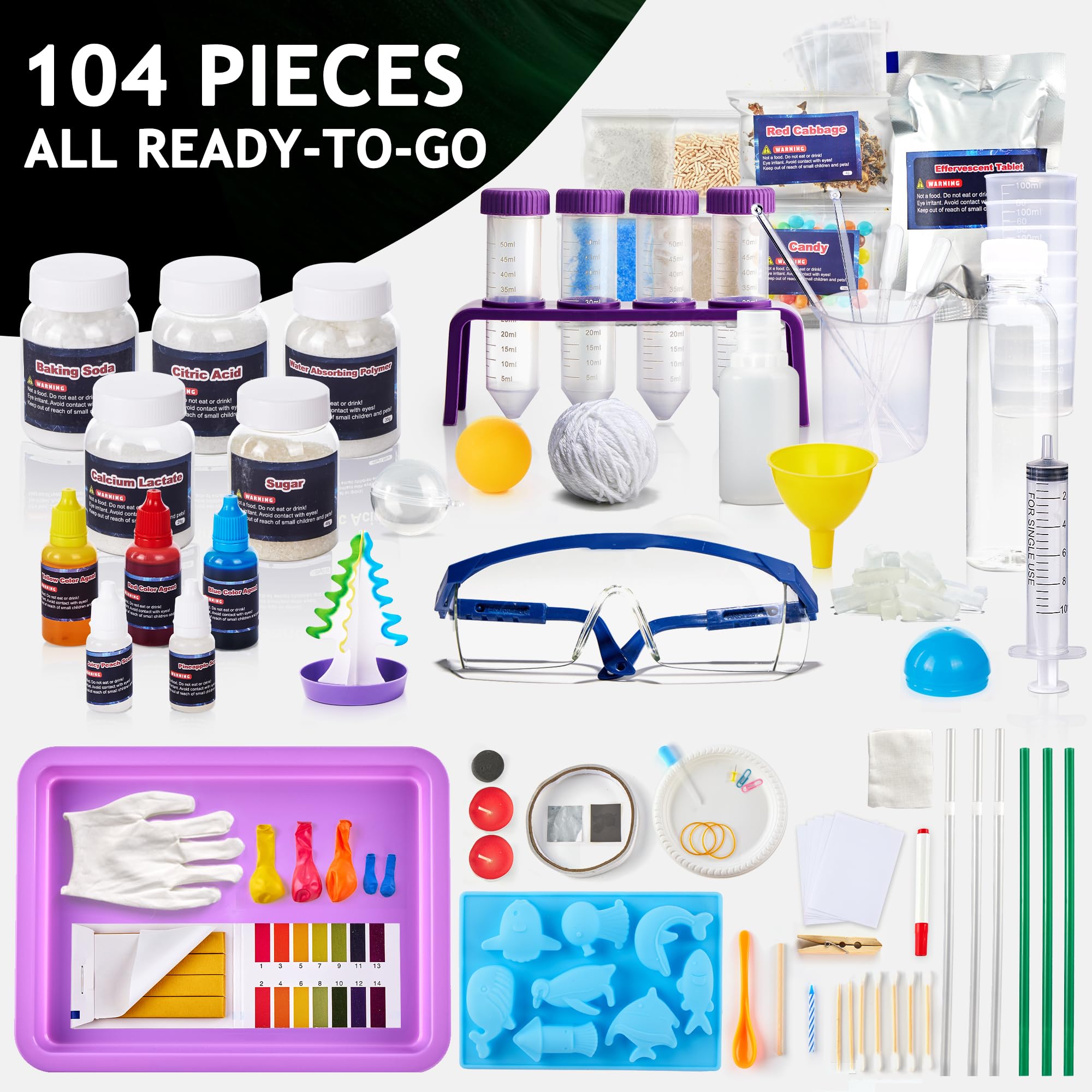 Foto 7 pulgar | Kit Científico Japace Con Más De 100 Experimentos Para Niños De 4 A 12 Años - Venta Internacional.