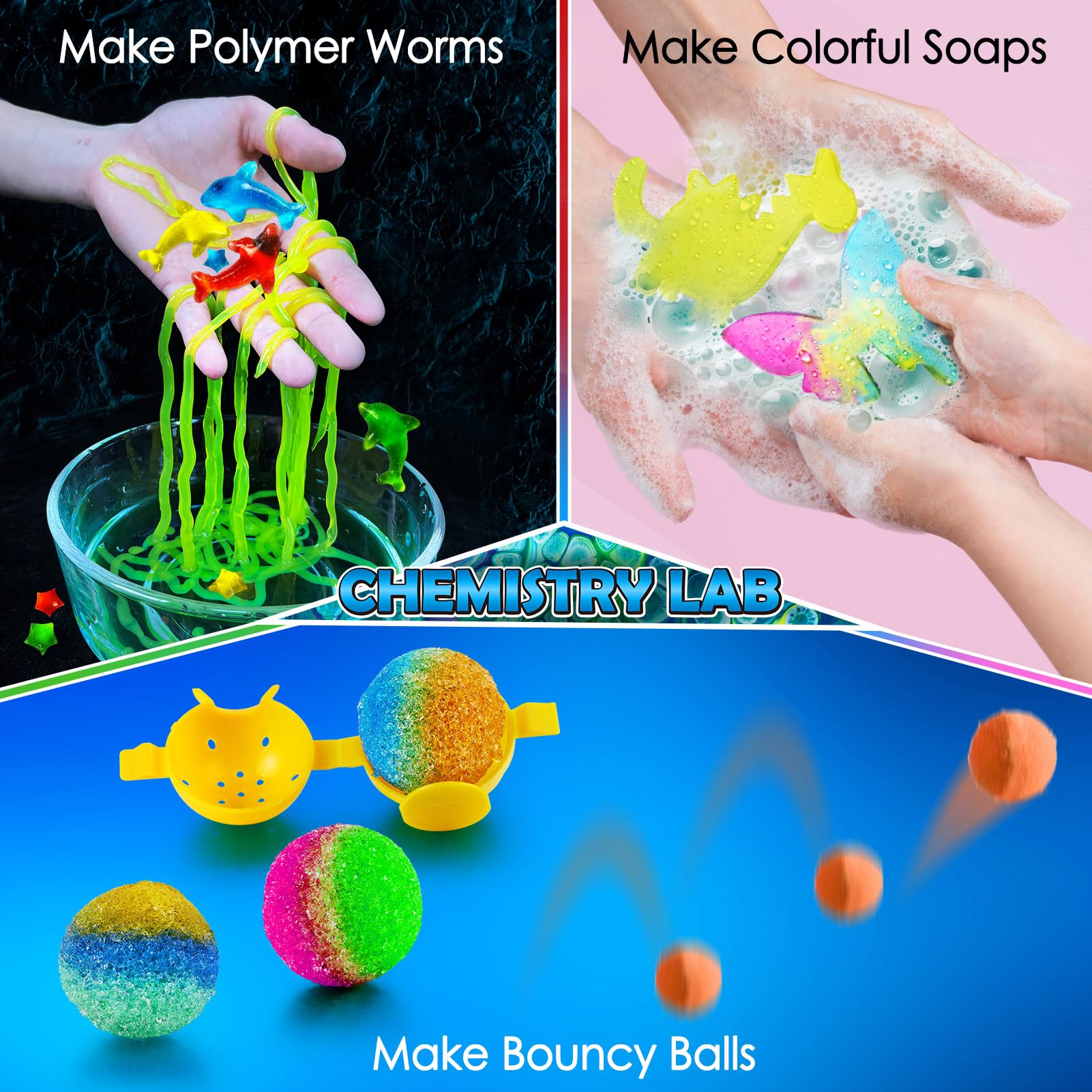 Foto 4 pulgar | Kit Científico Unglinga Más De 260 Experimentos Para Niños Con Set De Química - Venta Internacional.