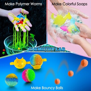 Foto 3 | Kit Científico Unglinga Más De 260 Experimentos Para Niños Con Set De Química - Venta Internacional.