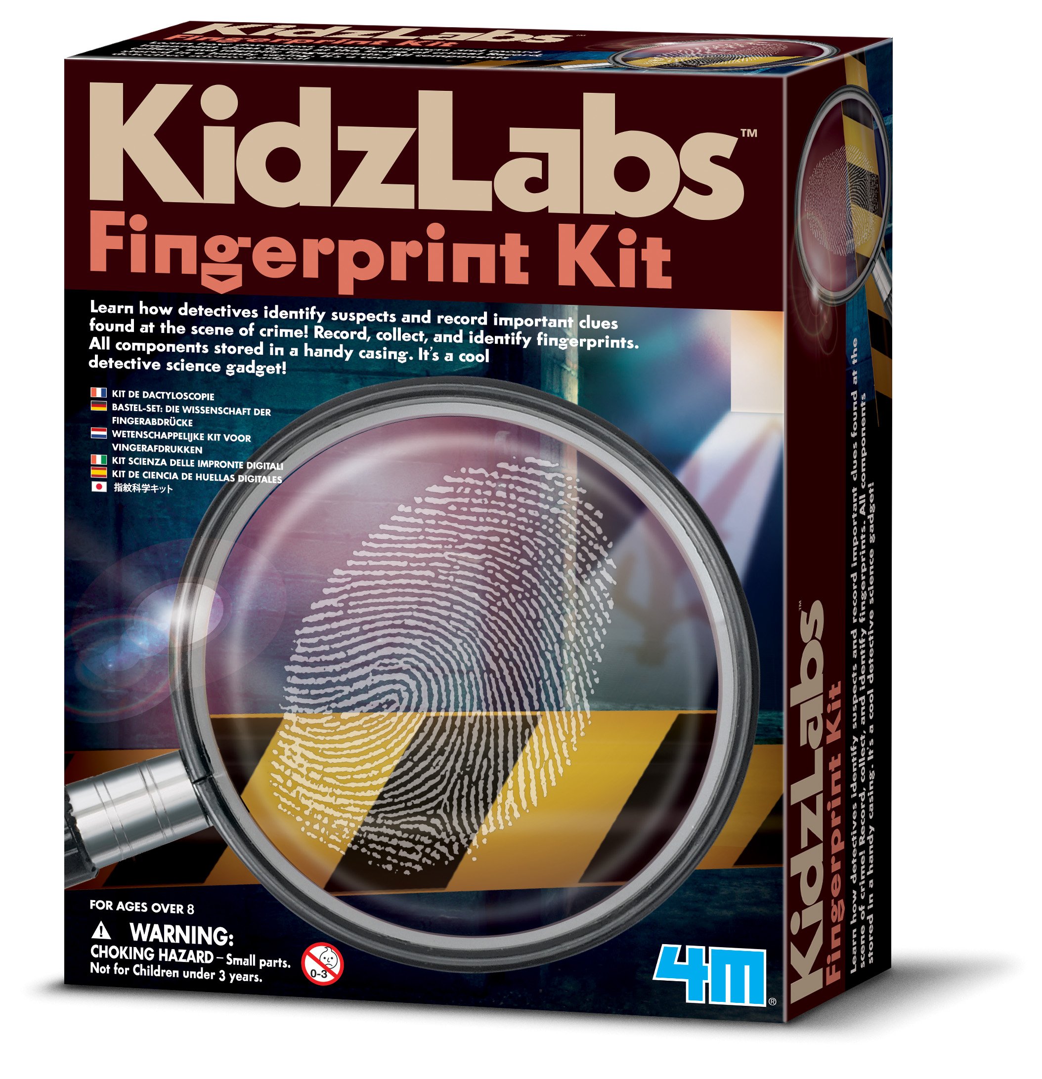 Foto 2 pulgar | Kit Científico Con Huellas Dactilares De Toysmith Kidzlabs De 4 M, Más De 8 Años - Venta Internacional.