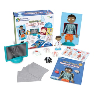 Foto 1 | Conjunto De Actividades, Recursos De Aprendizaje, Constructores De Habilidades, Cuerpo Humano, 4+ - Venta Internacional.