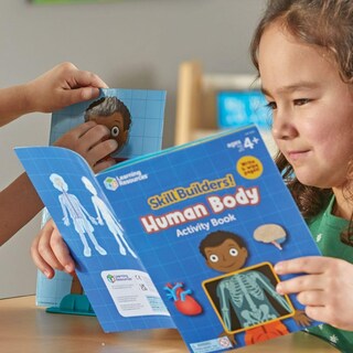Foto 2 | Conjunto De Actividades, Recursos De Aprendizaje, Constructores De Habilidades, Cuerpo Humano, 4+ - Venta Internacional.