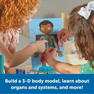 Foto 3 | Conjunto De Actividades, Recursos De Aprendizaje, Constructores De Habilidades, Cuerpo Humano, 4+ - Venta Internacional.