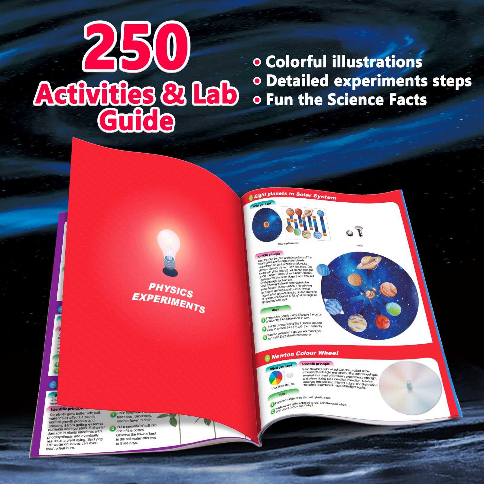 Foto 6 | Kit De Experimentos Científicos Unglinga 250+ Para Niños Con Manual - Venta Internacional.