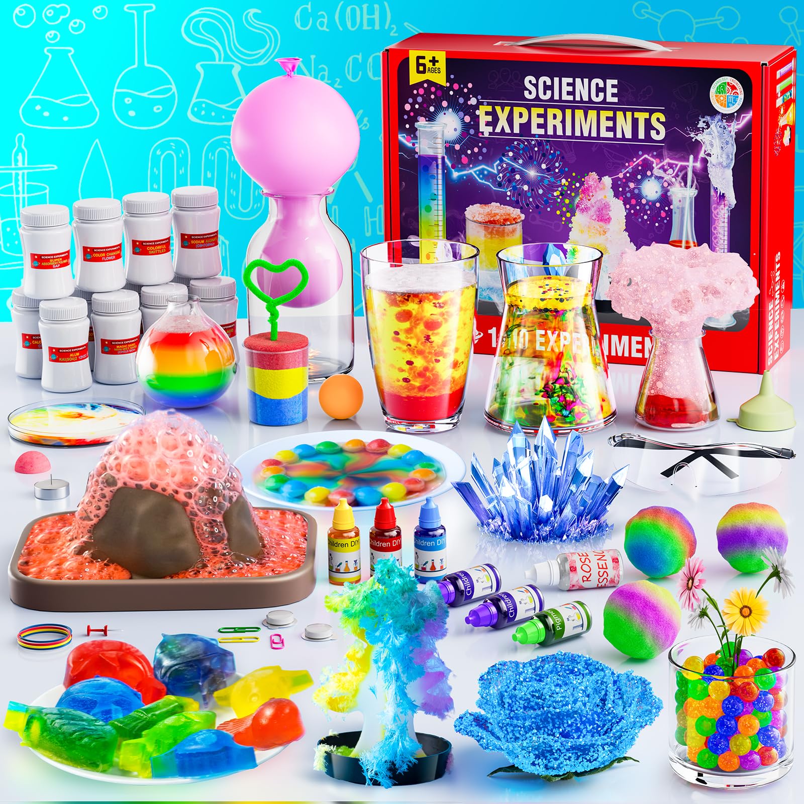 Kits Científicos Con Más De 110 Experimentos Para Niños De 6 A 12 Años - Beayuck - Venta Internacional.