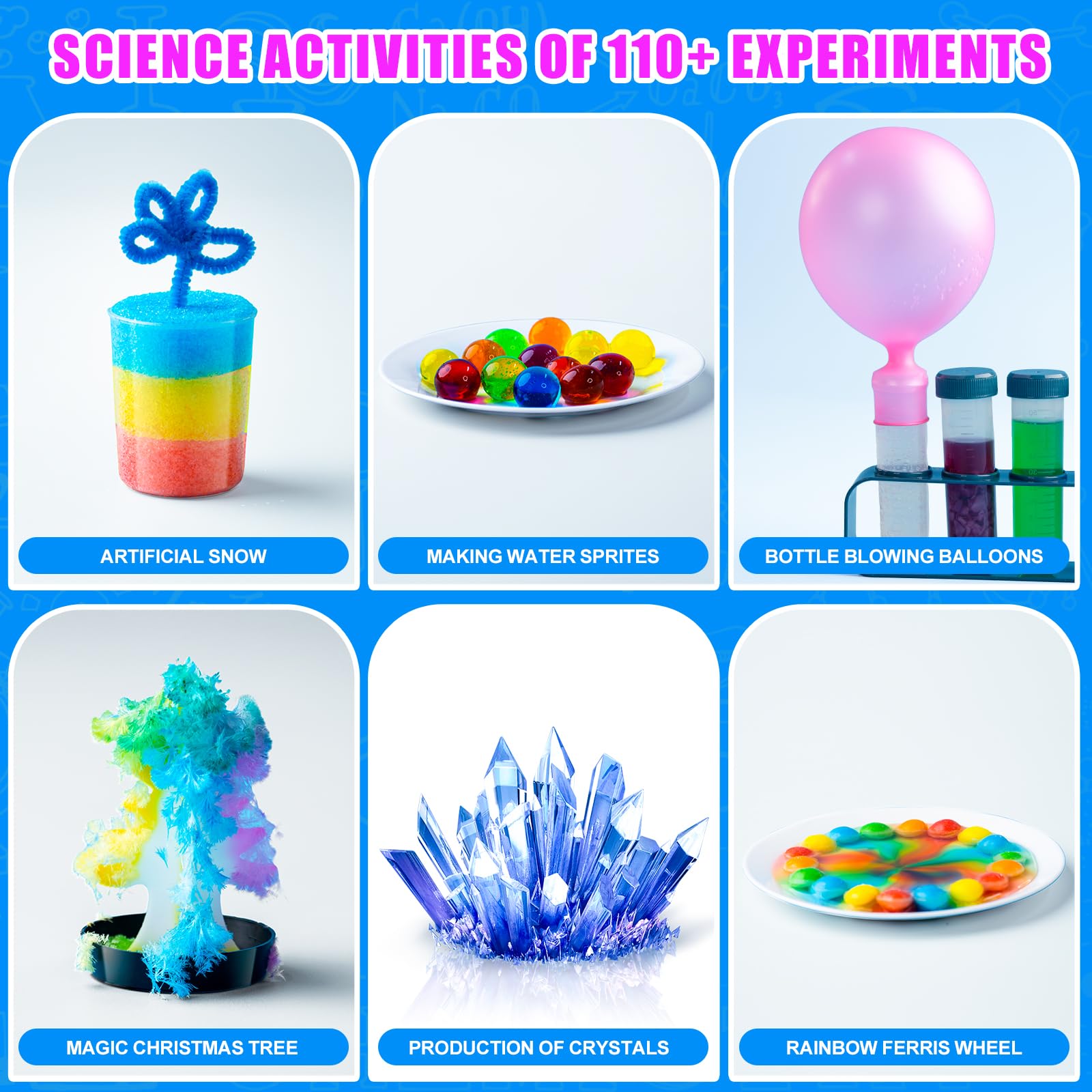 Foto 5 pulgar | Kits Científicos Con Más De 110 Experimentos Para Niños De 6 A 12 Años - Beayuck - Venta Internacional.