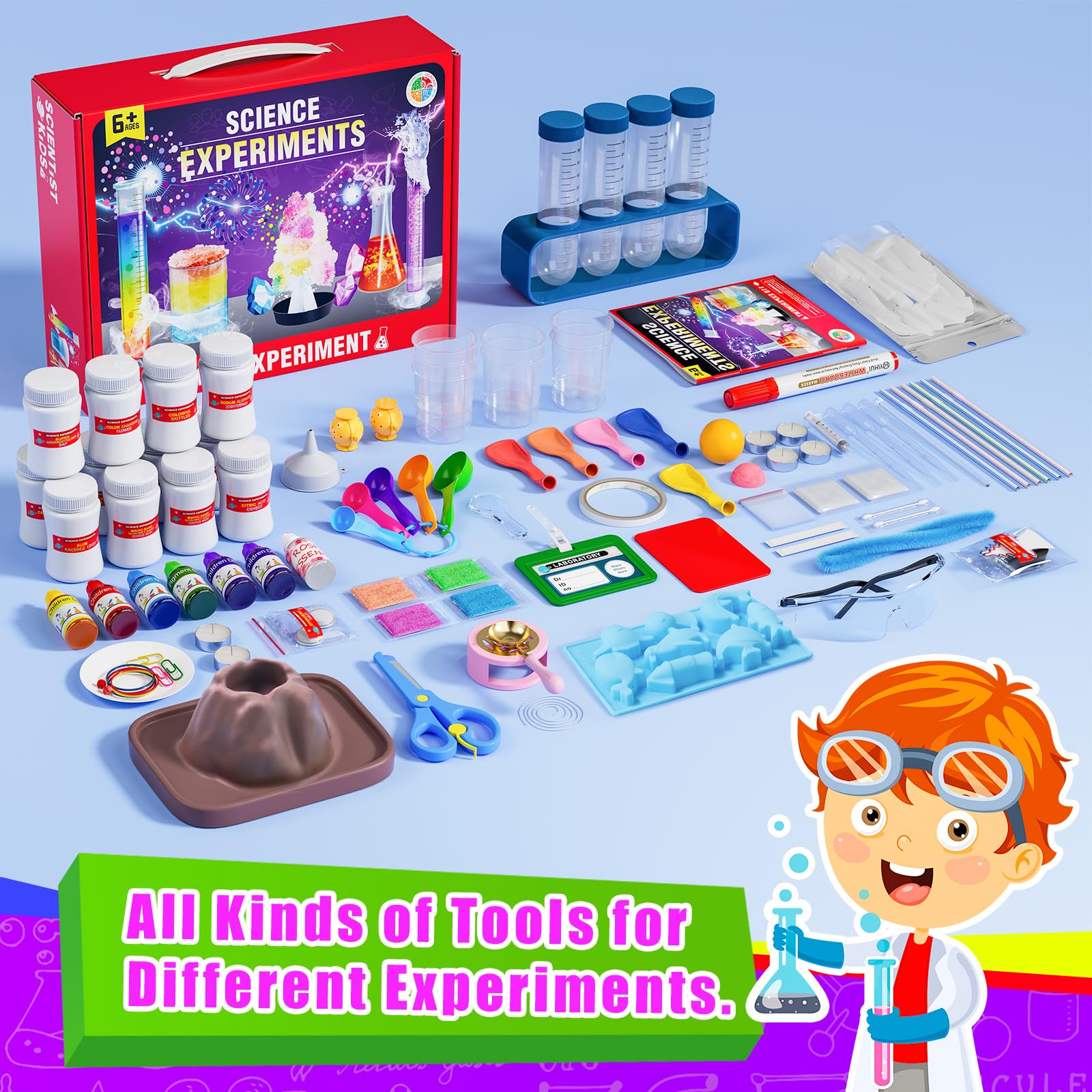 Foto 8 pulgar | Kits Científicos Con Más De 110 Experimentos Para Niños De 6 A 12 Años - Beayuck - Venta Internacional.