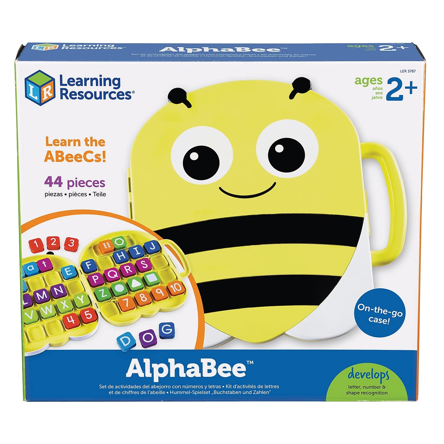 Conjunto De Actividades Recursos De Aprendizaje Alphabee Alphabet De Más De 2 Años - Venta Internacional.