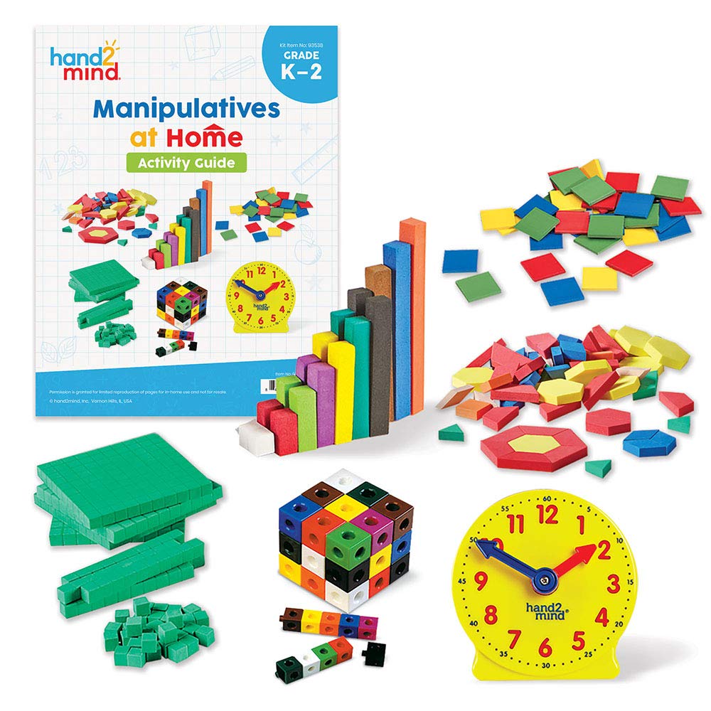 Kit De Manipulación Matemática Hand2mind Para Llevar A Casa Para Niños De K-2 - Venta Internacional.