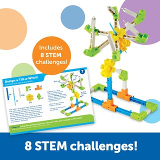 Foto 3 | Recursos De Aprendizaje De Juguetes Stem Stem Explorers Motioneering 56 Piezas - Venta Internacional.