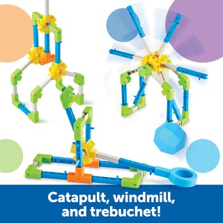 Foto 4 | Recursos De Aprendizaje De Juguetes Stem Stem Explorers Motioneering 56 Piezas - Venta Internacional.