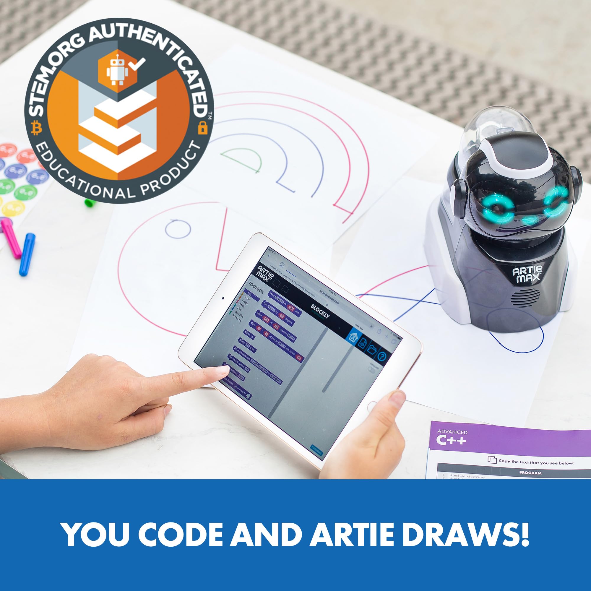 Foto 4 pulgar | Información Educativa Sobre Robots De Codificación Y Dibujo Artie Max 8+ - Venta Internacional.