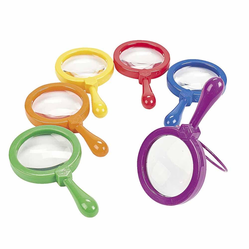 Magnifiers Learning Resources Jumbo, 6 Piezas, Para Niños Mayores De 3 Años - Venta Internacional.