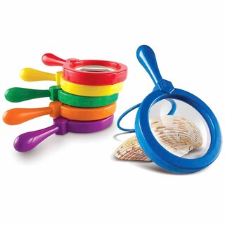 Foto 2 | Magnifiers Learning Resources Jumbo, 6 Piezas, Para Niños Mayores De 3 Años - Venta Internacional.