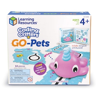 Foto 4 | Juguete Coding Critters Go Pets Dipper The Narwhal, 14 Piezas, 4 O Más - Venta Internacional.