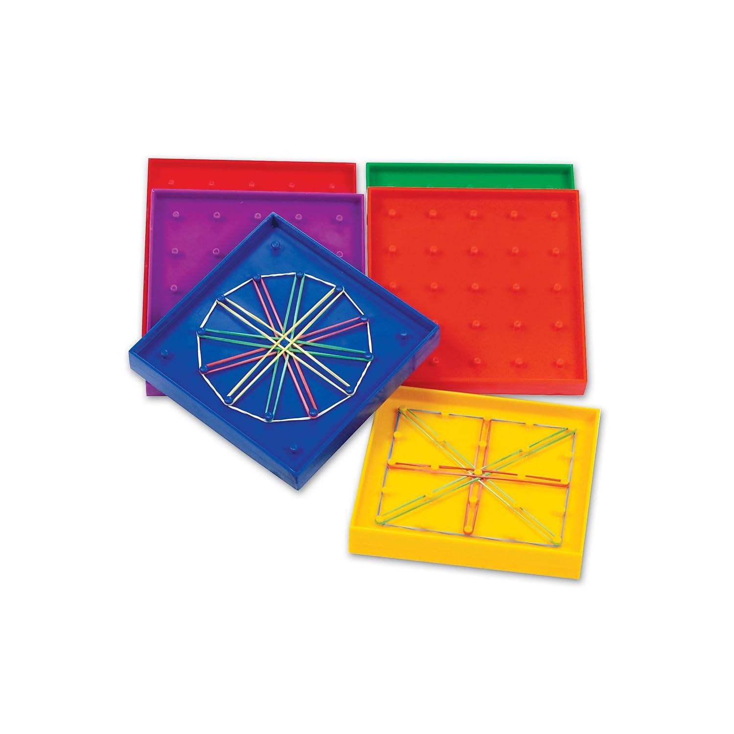 Geoboard Learning Resources, Formas Variadas, 5 Pulgadas, 6 Piezas - Venta Internacional.