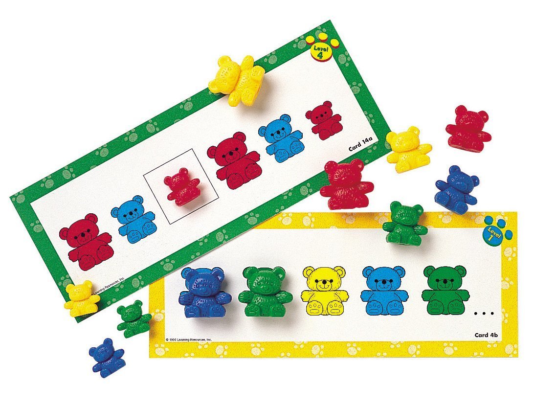 Foto 3 pulgar | Pattern Cards Learning Resources Three Bear Family Durante Más De 3 Años - Venta Internacional.