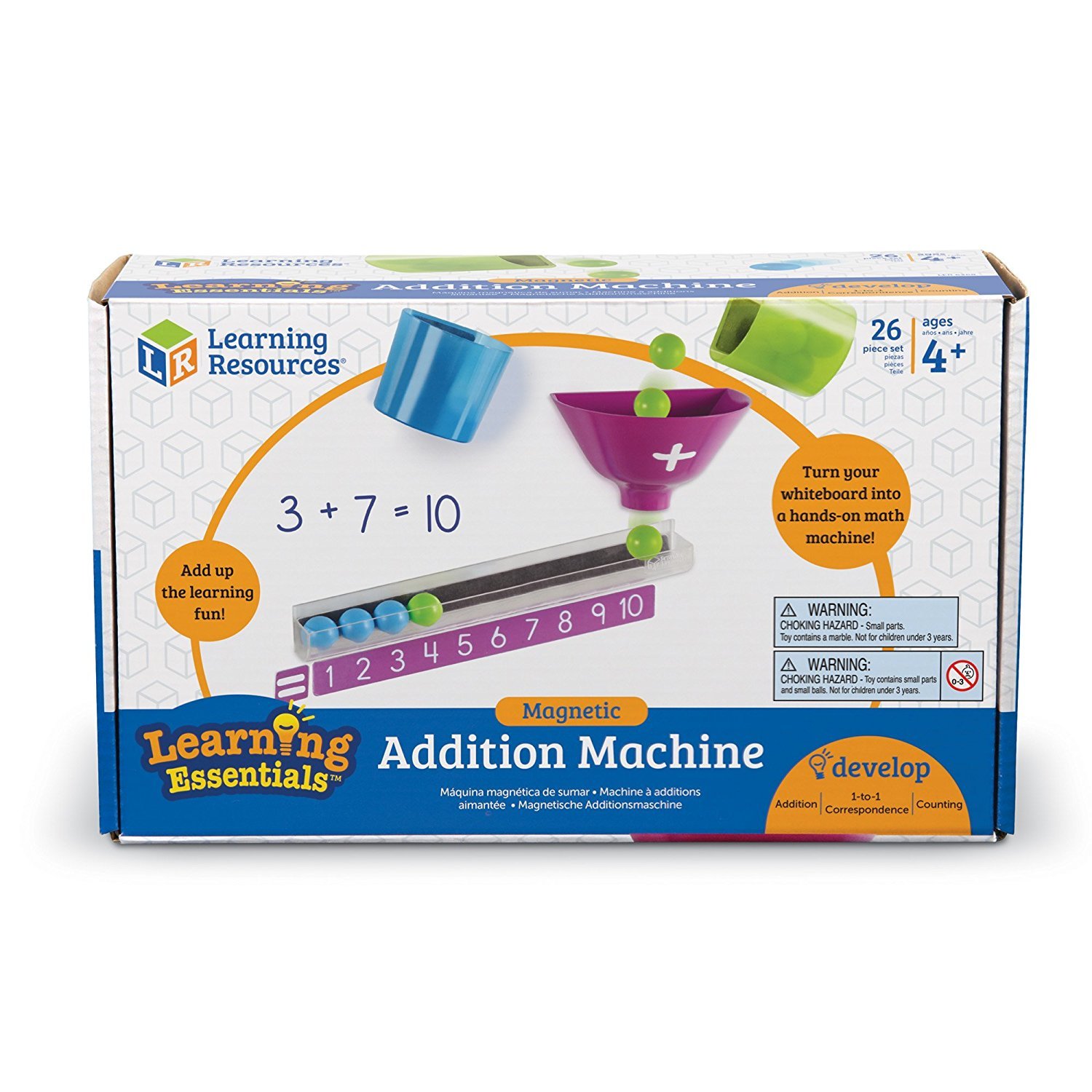 Foto 5 pulgar | Recursos De Aprendizaje Automático Por Adición Magnética 26 Piezas, 4 O Más - Venta Internacional.