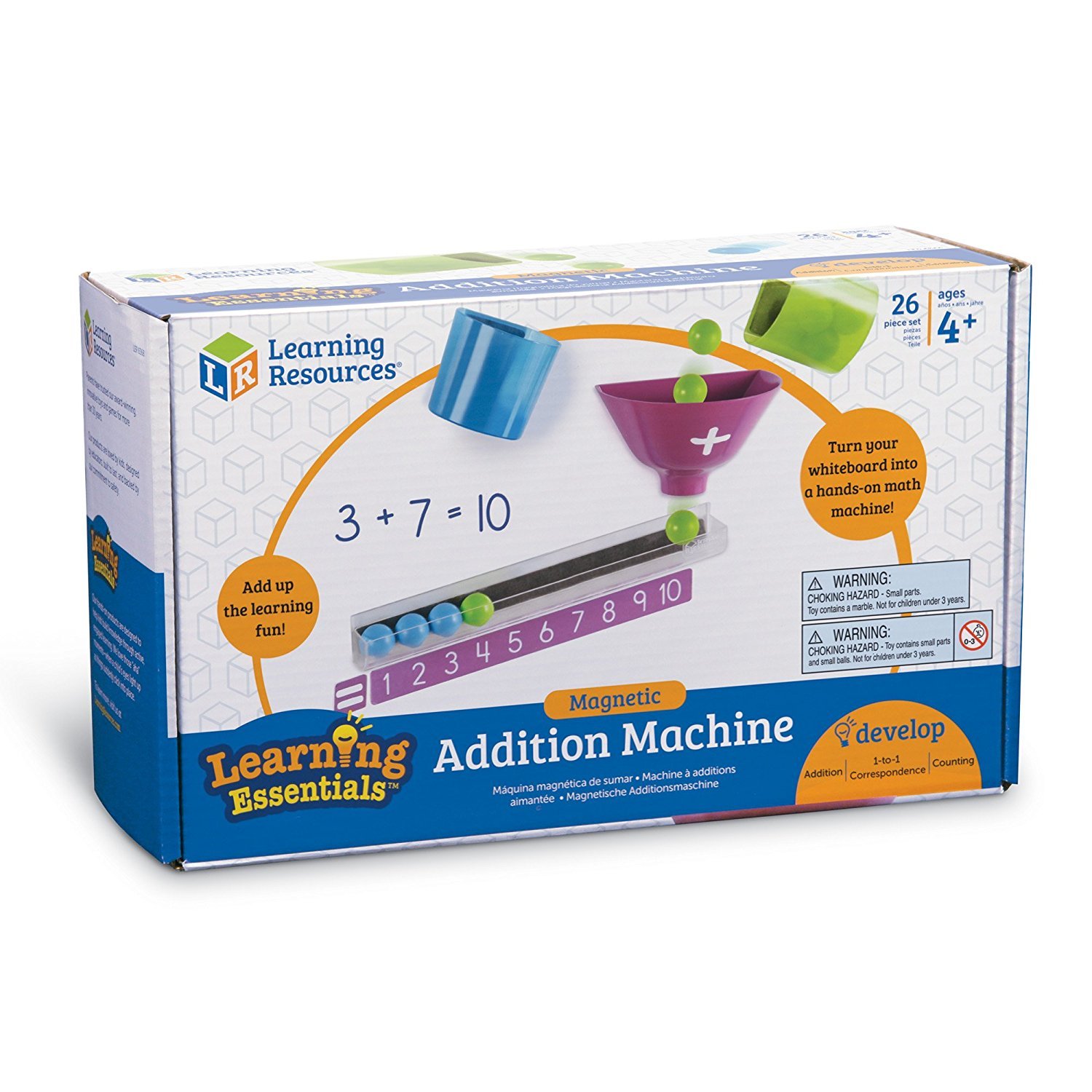 Foto 7 pulgar | Recursos De Aprendizaje Automático Por Adición Magnética 26 Piezas, 4 O Más - Venta Internacional.