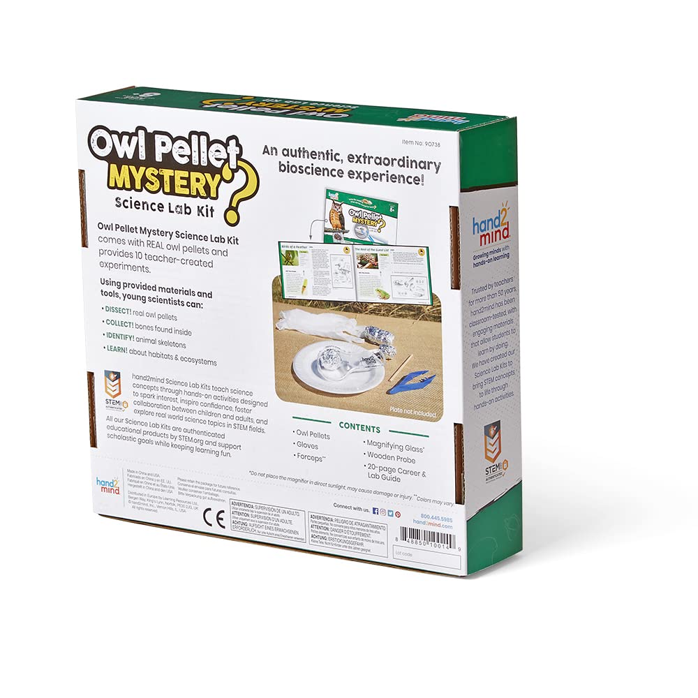 Foto 6 pulgar | Kit Científico Hand2mind Animal Science Para Niños De 8 A 12 Años Con Guía - Venta Internacional.