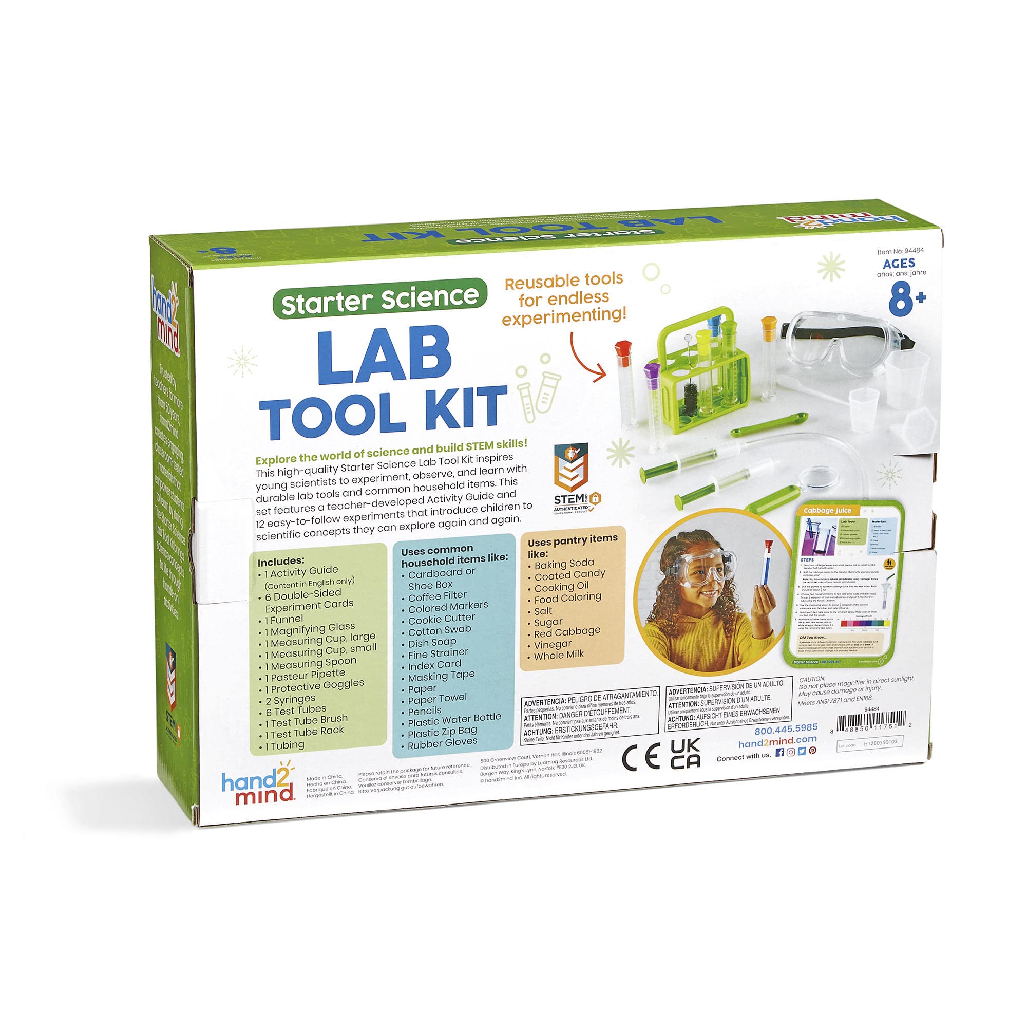 Foto 7 | Set De Herramientas De Laboratorio Científico Hand2mind Starter Con 12 Herramientas Para Niños - Venta Internacional.
