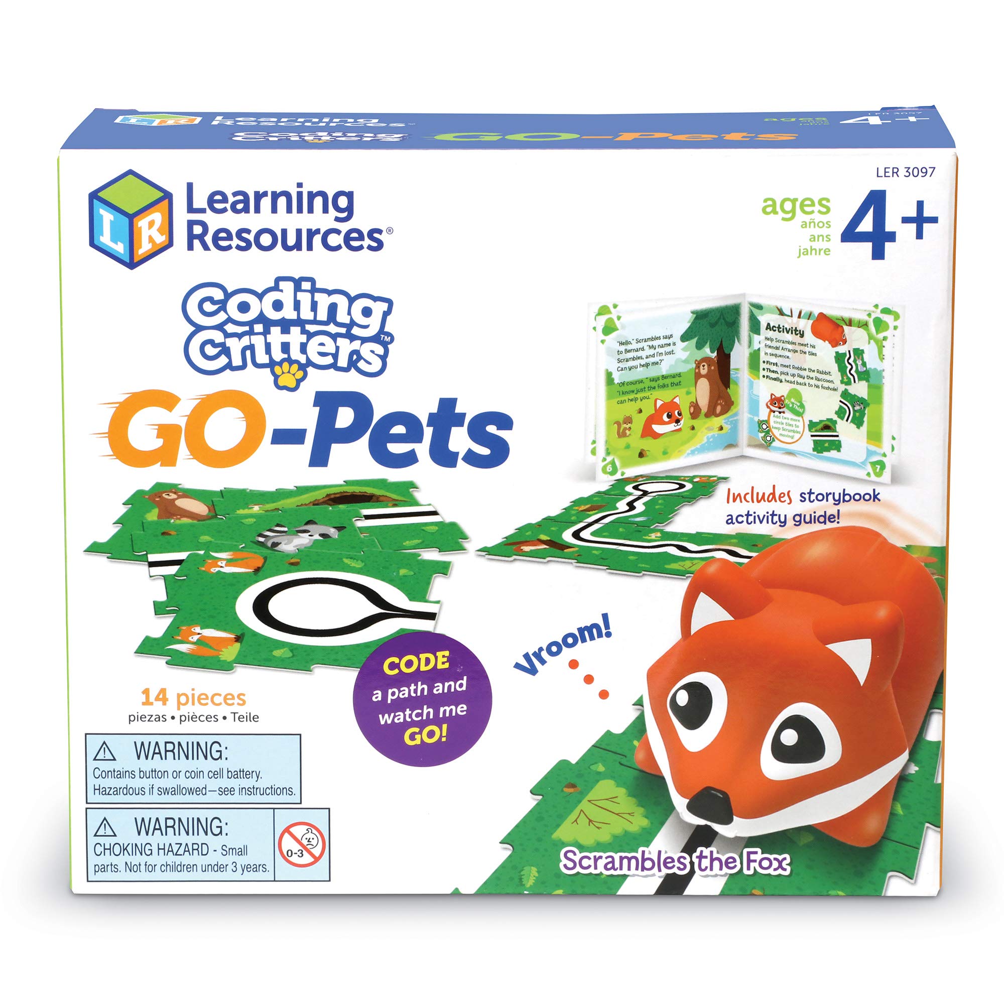 Foto 5 pulgar | Coding Critters Go Pets Scrambles The Fox Early Coding Toy - Venta Internacional.