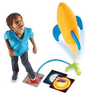 Foto 2 | Recursos De Aprendizaje De Juguetes Ciencia Primaria Leap & Launch Rocket - Venta Internacional.