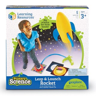 Foto 3 | Recursos De Aprendizaje De Juguetes Ciencia Primaria Leap & Launch Rocket - Venta Internacional.