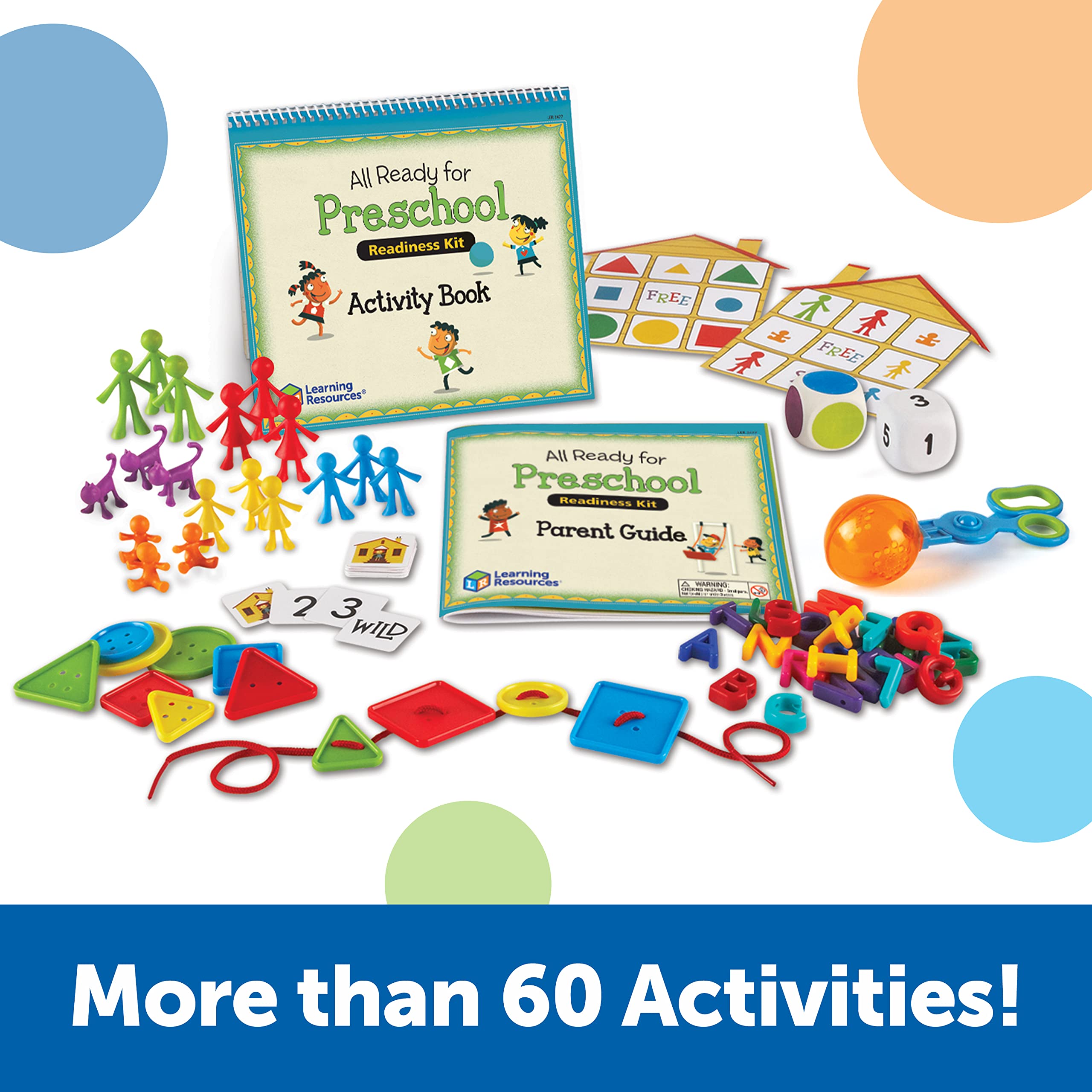 Foto 2 | Kit De Recursos De Aprendizaje Listos Para Preescolar Con 60 Actividades - Venta Internacional.