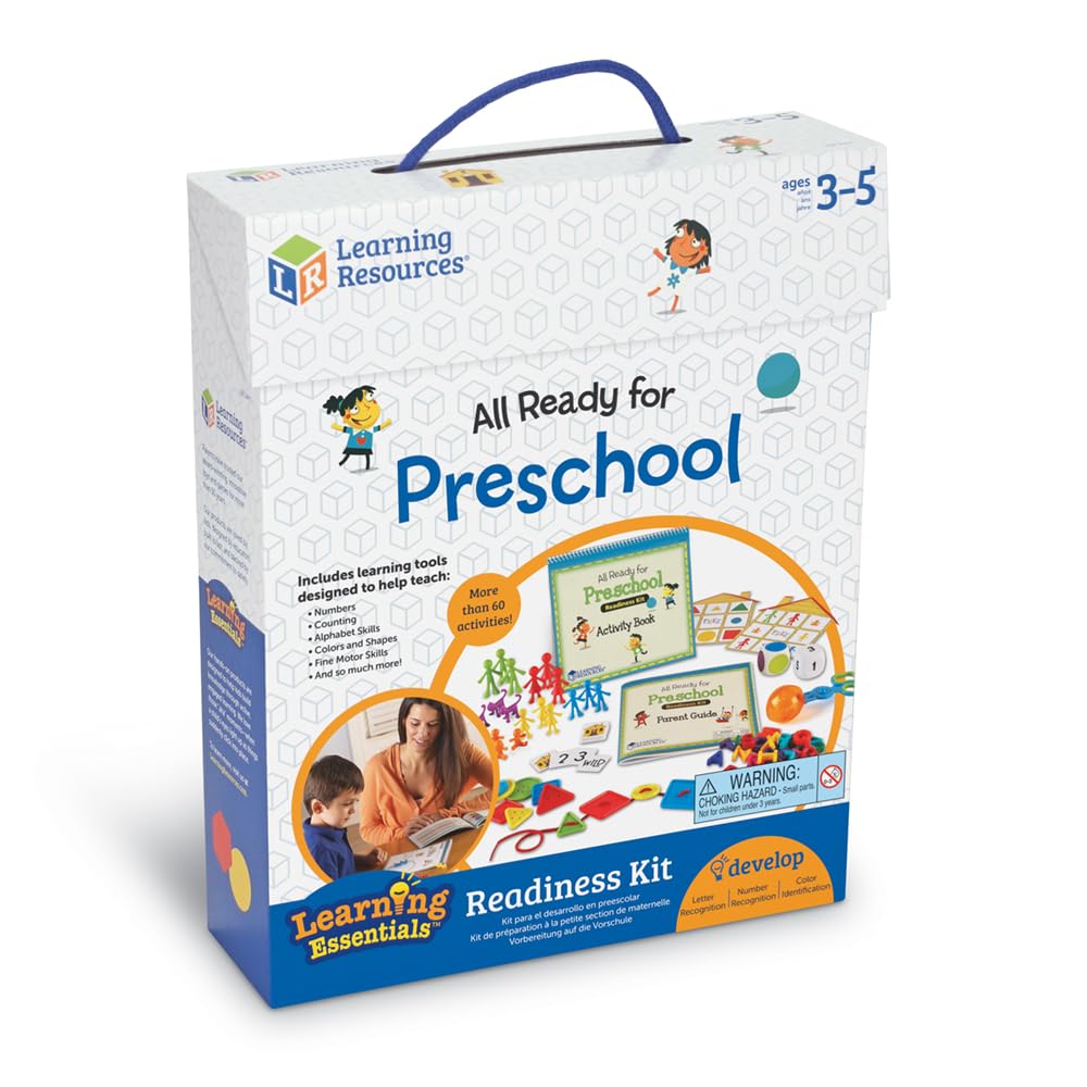Foto 6 pulgar | Kit De Recursos De Aprendizaje Listos Para Preescolar Con 60 Actividades - Venta Internacional.