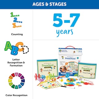 Foto 6 | Kit De Recursos De Aprendizaje Listos Para Preescolar Con 60 Actividades - Venta Internacional.