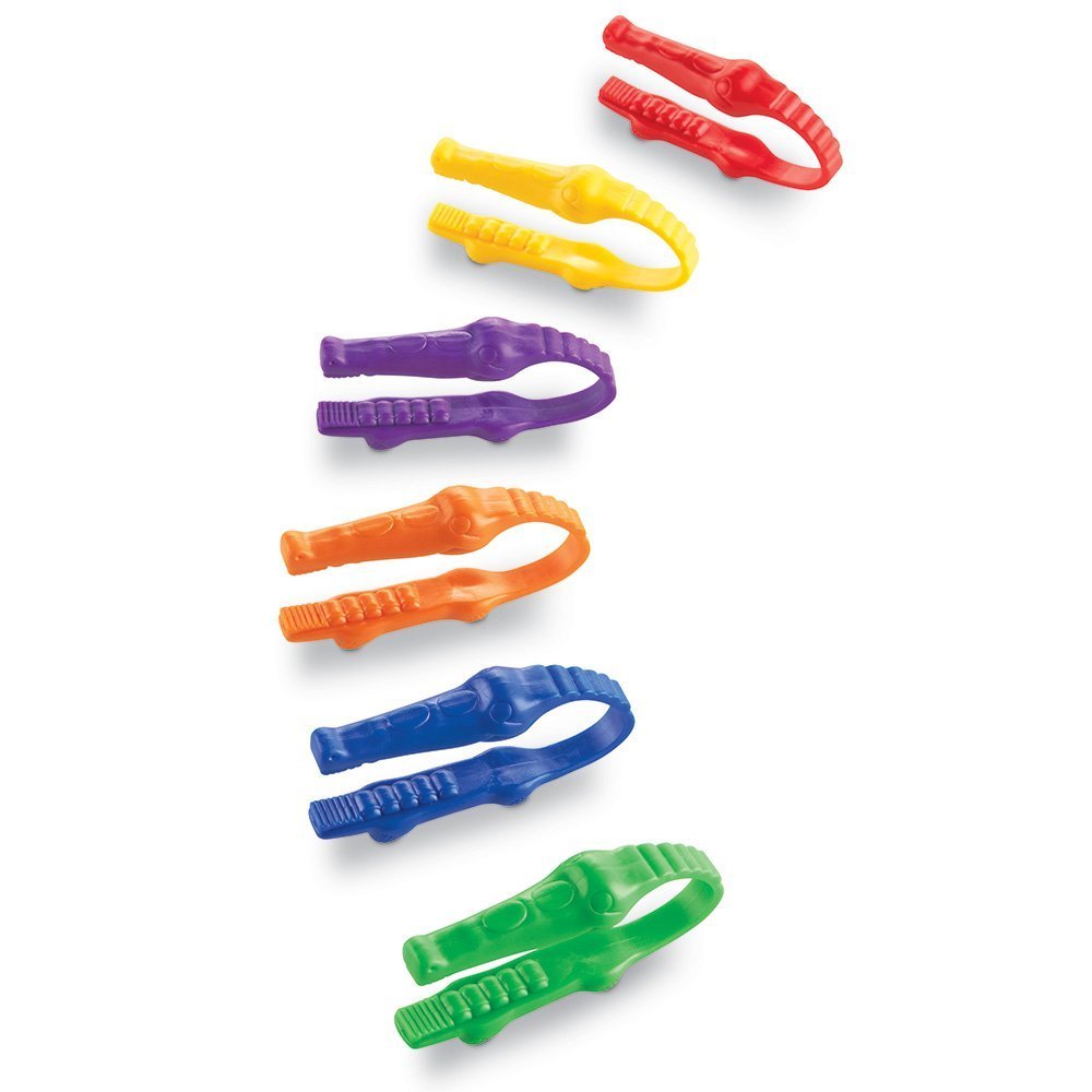 Foto 5 pulgar | Pinzas De Motricidad Fina Learning Resources Gator Grabber, 12 Unidades - Venta Internacional.