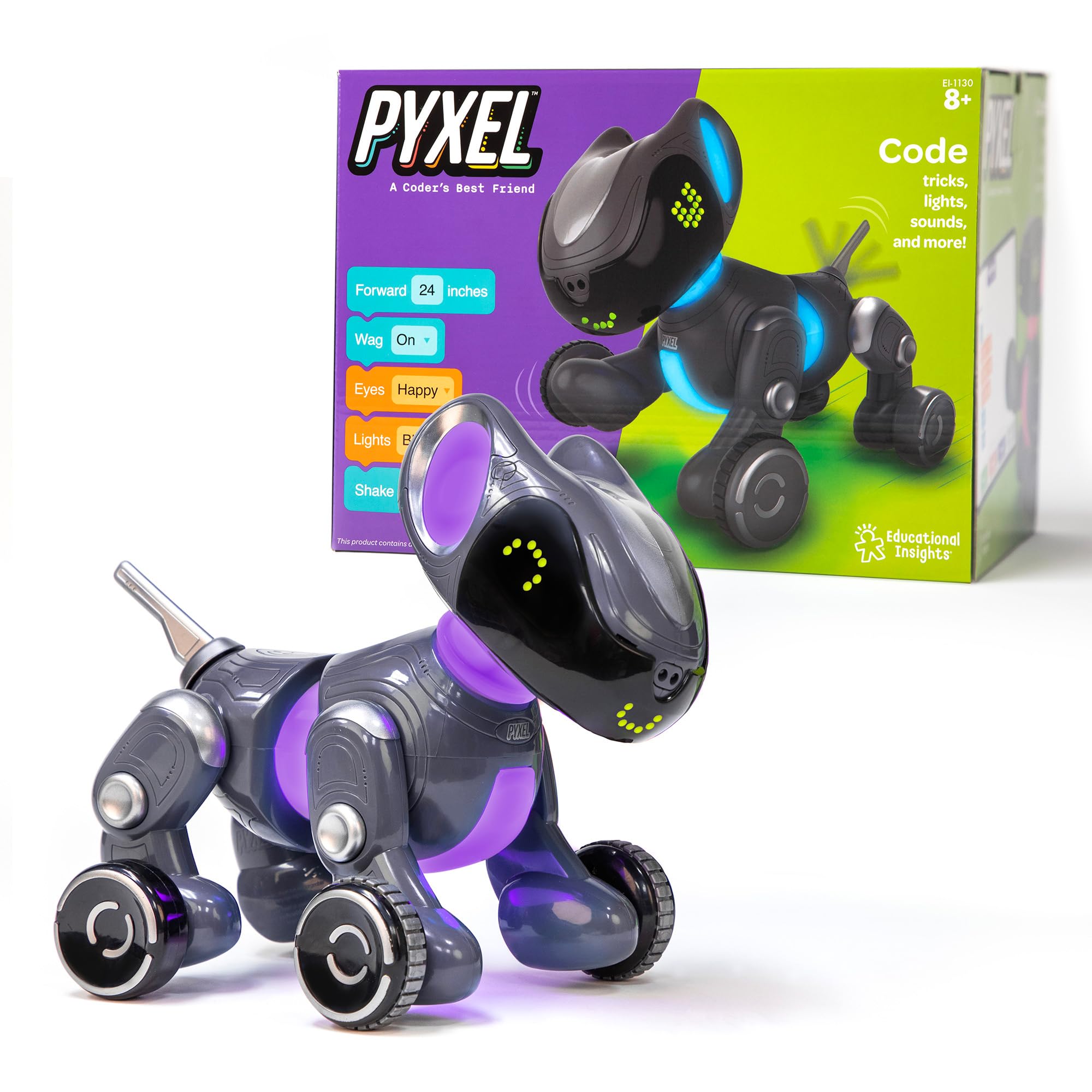 Foto 2 pulgar | Coding Robot Educational Insights Pyxel El Mejor Amigo De Un Programador - Venta Internacional.