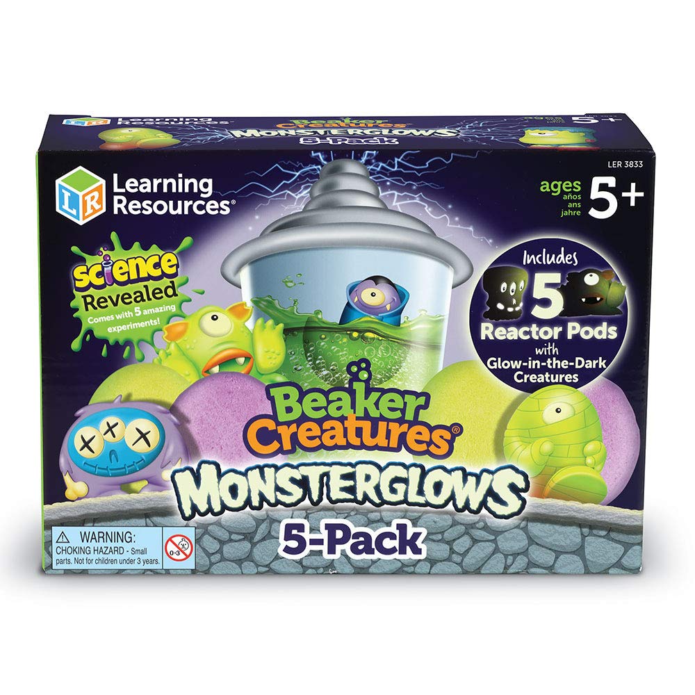 Foto 4 pulgar | Juguete Learning Resources Beaker Creatures Monsterglow, Paquete De 5 Unidades Y Más - Venta Internacional.
