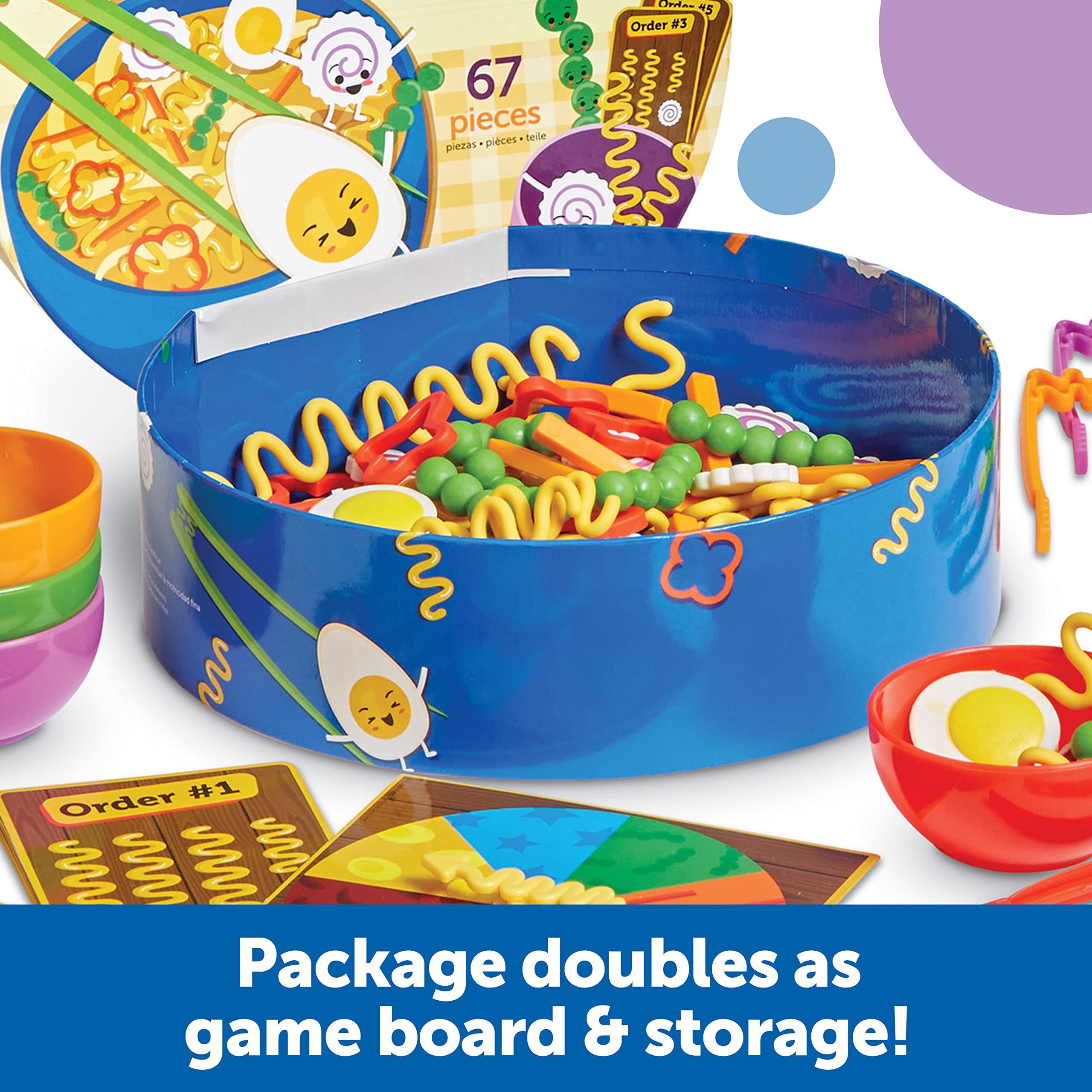 Foto 5 pulgar | Recursos De Aprendizaje De Juegos De Motricidad Fina Noodle Knockout! 67 Piezas - Venta Internacional.