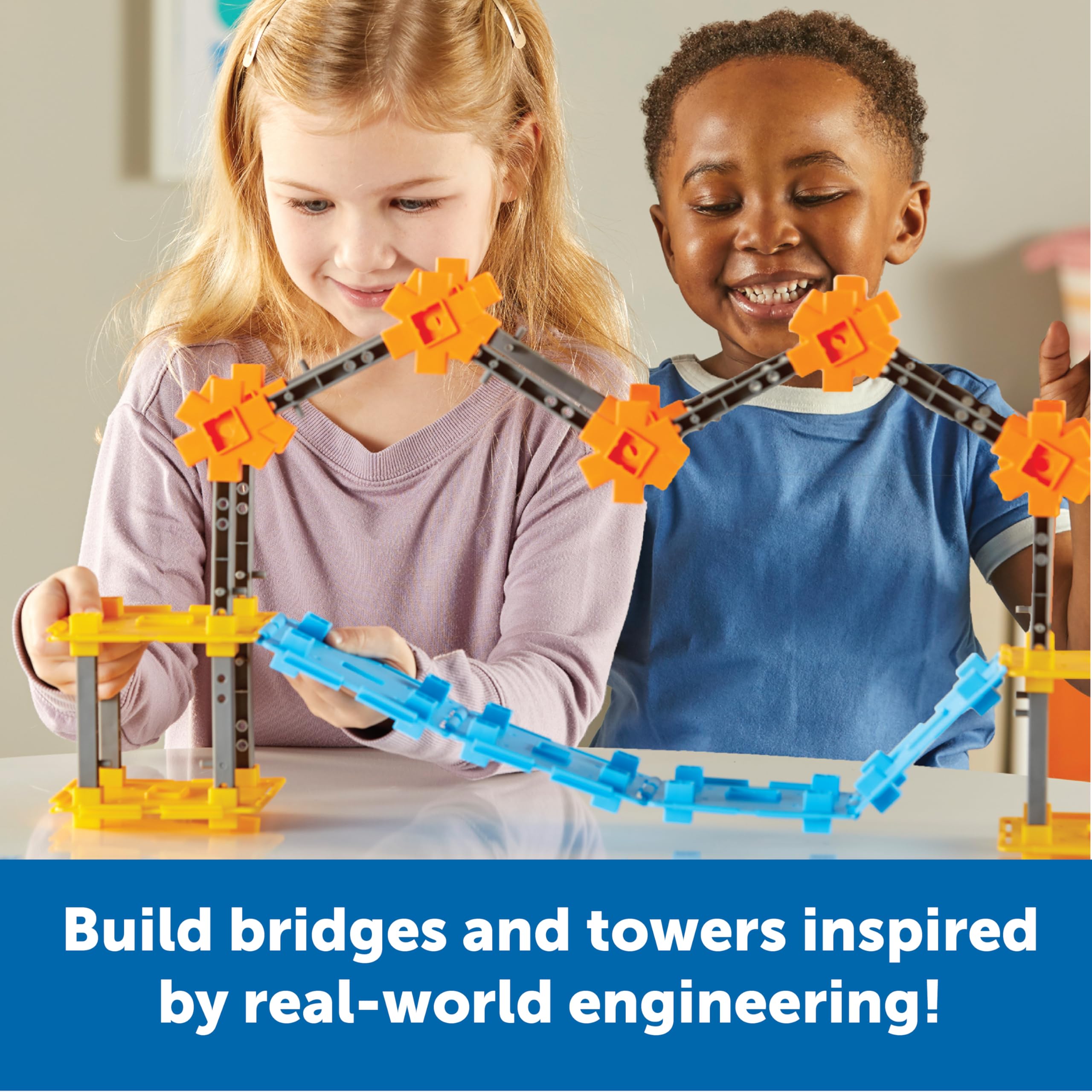 Foto 4 pulgar | Classroom Resources Learning Resources Stem Explorers Bridge, 305 Piezas - Venta Internacional.