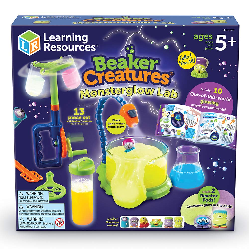 Foto 5 pulgar | Kit Científico Recursos De Aprendizaje Beaker Creatures Monsterglow Lab - Venta Internacional.
