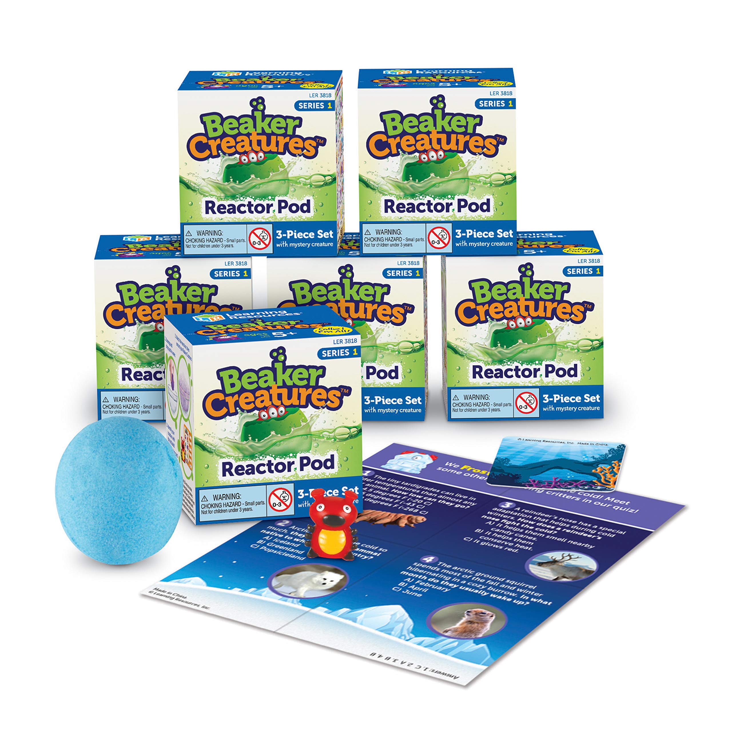 Recursos De Aprendizaje De Juguetes Científicos Beaker Creatures Reactor Pods - Venta Internacional.