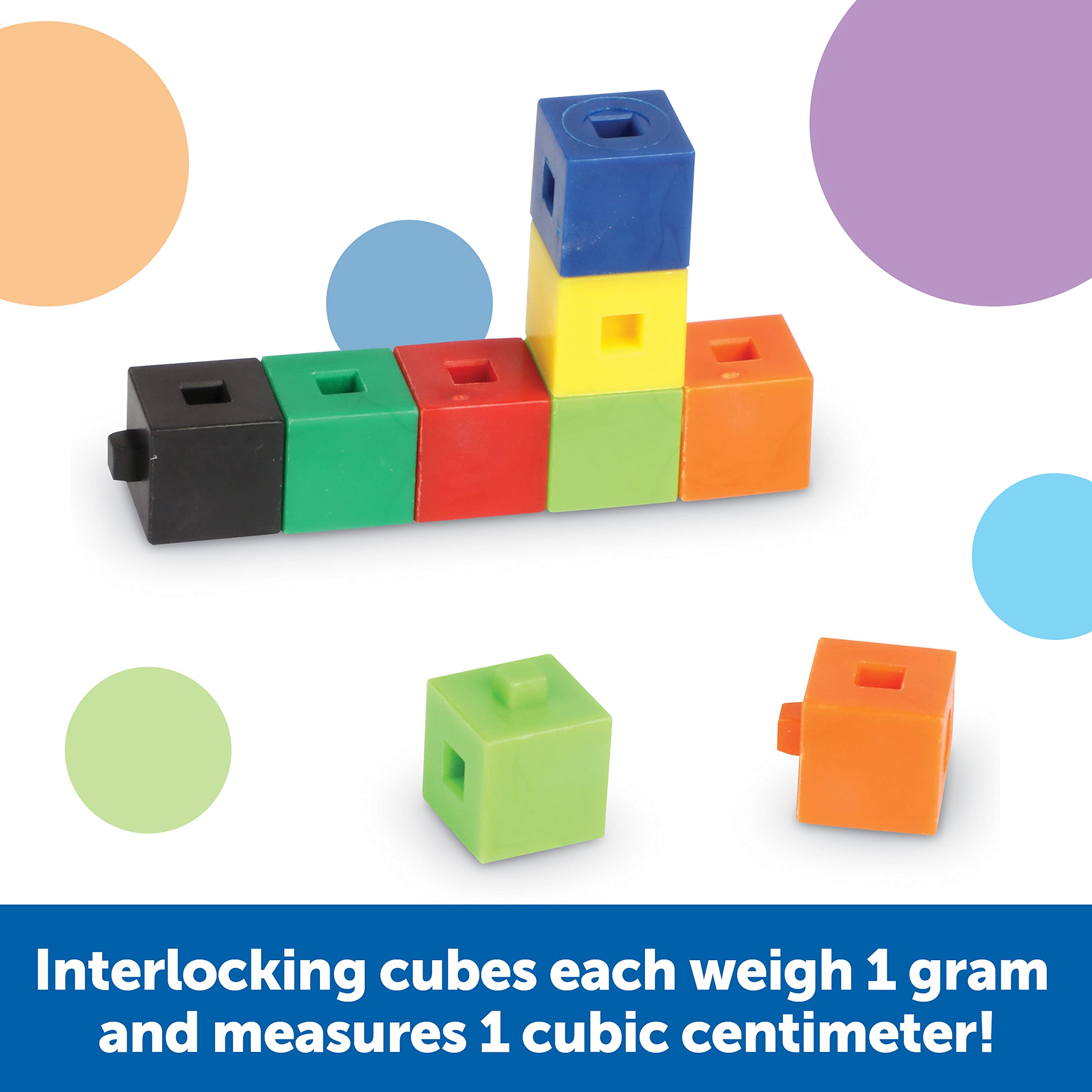 Foto 4 pulgar | Juego De Recursos De Aprendizaje De Cubos De Unidades De Gramo Entrelazados (1000) - Venta Internacional.