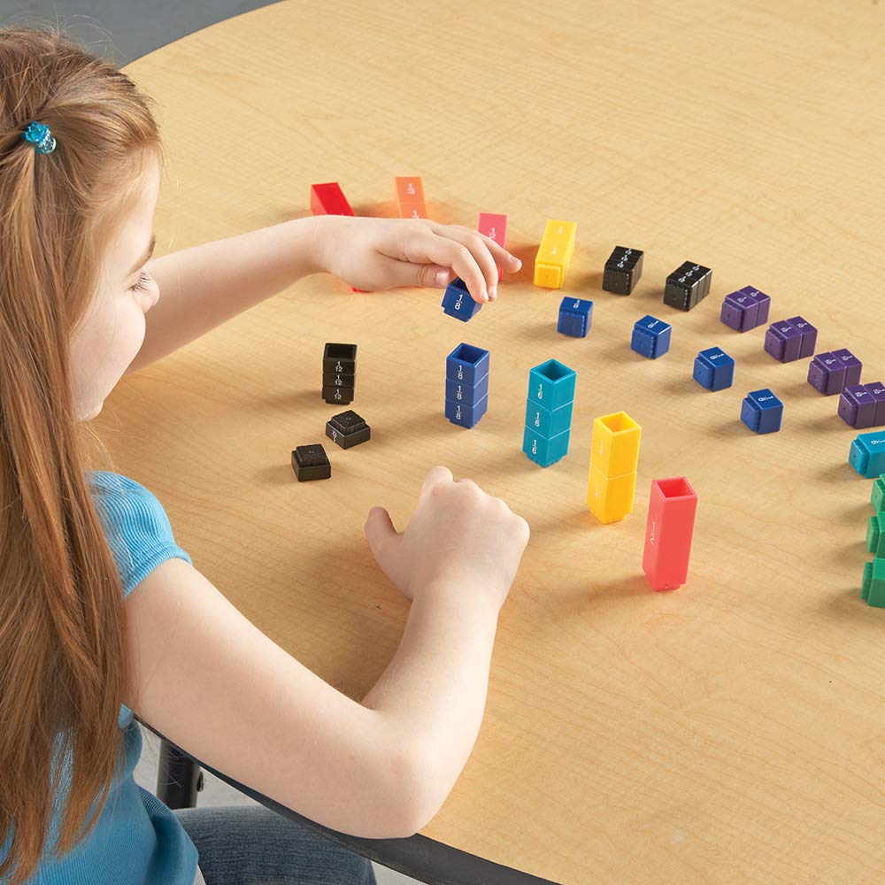 Foto 5 pulgar | Fraction Tower Fraction Cubes, Recursos De Aprendizaje, 51 Piezas - Venta Internacional.