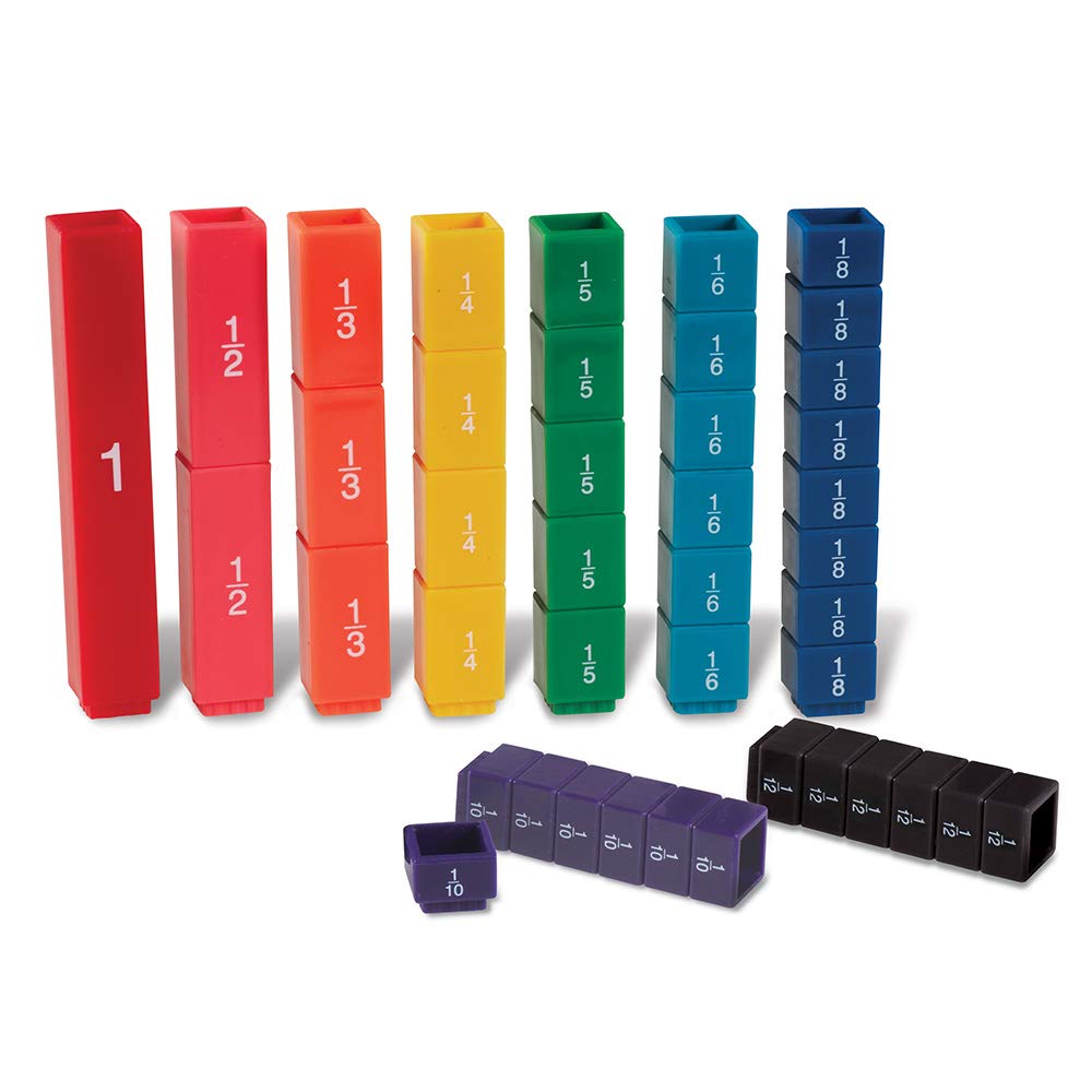 Foto 6 pulgar | Fraction Tower Fraction Cubes, Recursos De Aprendizaje, 51 Piezas - Venta Internacional.