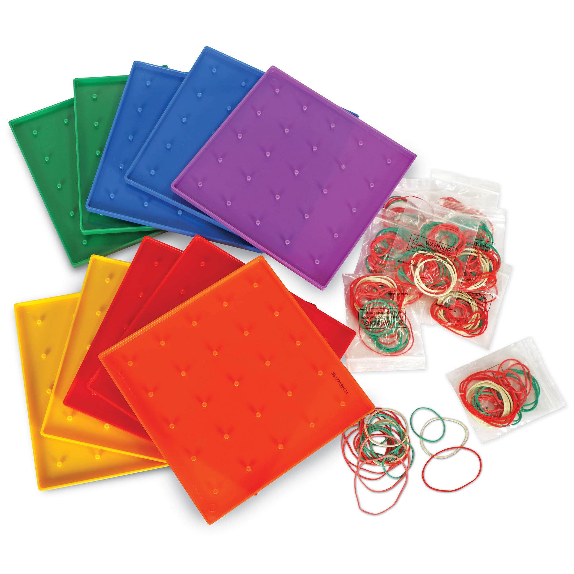 Foto 3 pulgar | Geoboards Learning Resources, Paquete De 10 Unidades, 18 Cm - Venta Internacional.