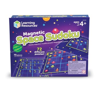 Foto 3 | Recursos De Aprendizaje De Sudoku De Magnetic Space, 72 Piezas, Más De 4 Años - Venta Internacional.