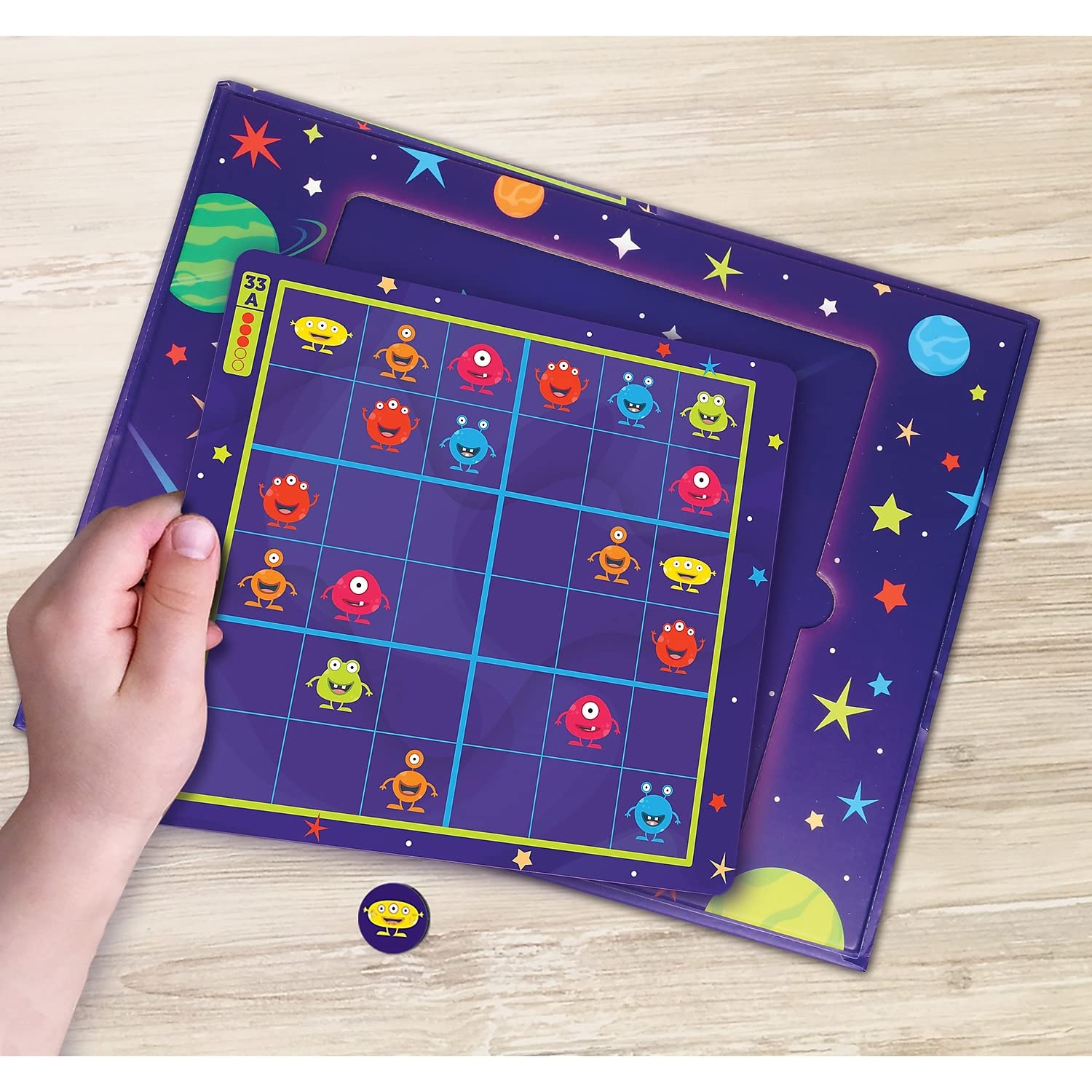 Foto 5 pulgar | Recursos De Aprendizaje De Sudoku De Magnetic Space, 72 Piezas, Más De 4 Años - Venta Internacional.
