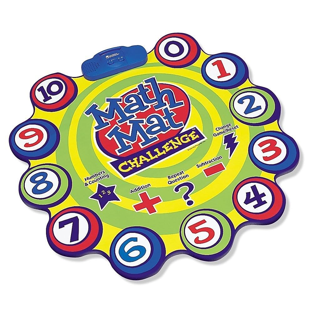 Recursos De Aprendizaje Del Juego Math Mat Challenge, Multicolor - Venta Internacional.
