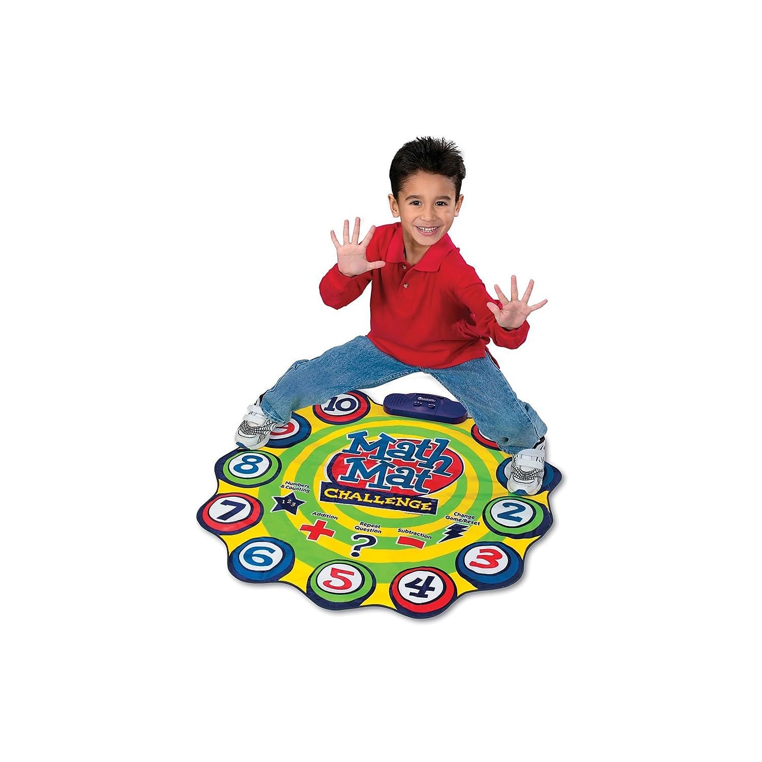 Foto 4 pulgar | Recursos De Aprendizaje Del Juego Math Mat Challenge, Multicolor - Venta Internacional.