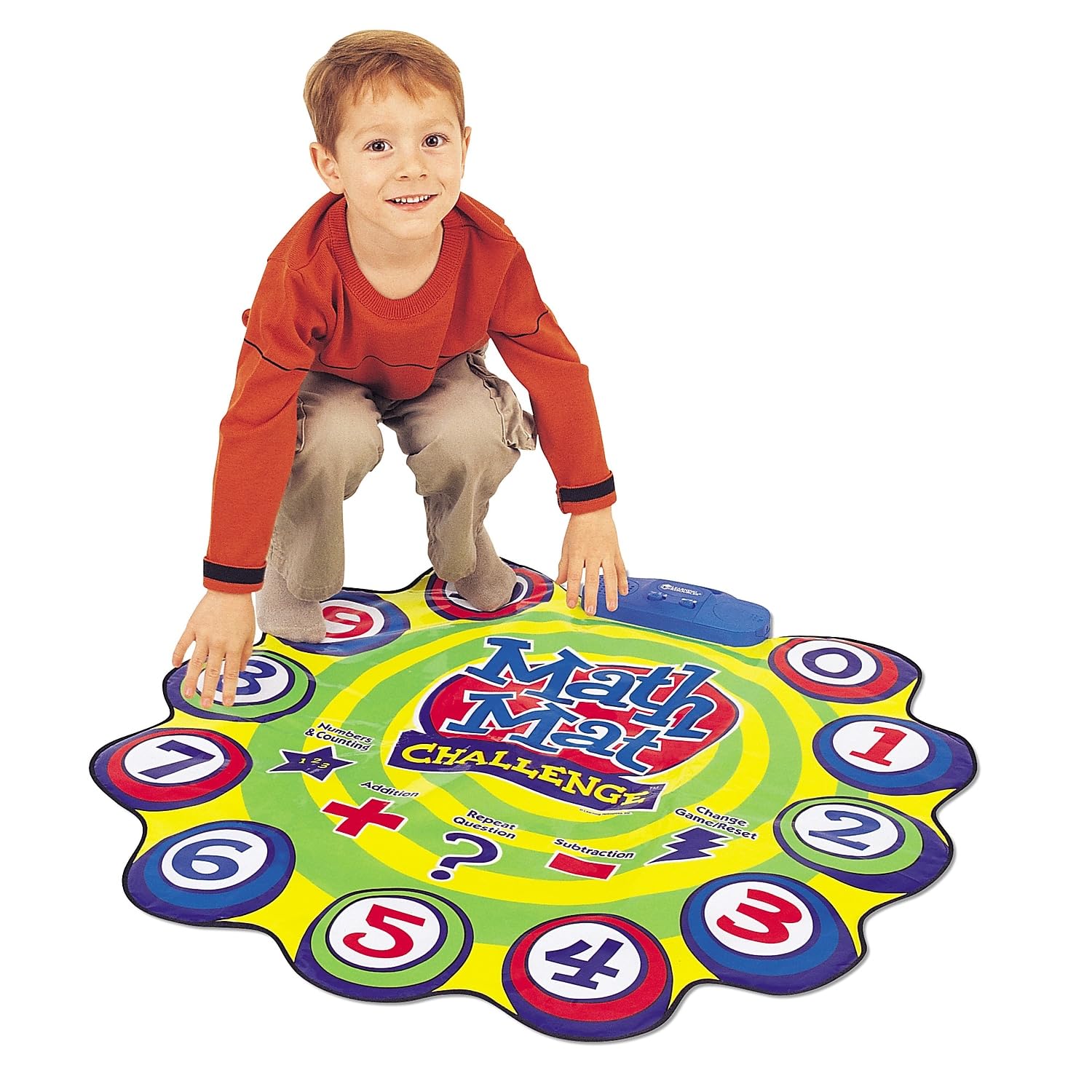 Foto 5 pulgar | Recursos De Aprendizaje Del Juego Math Mat Challenge, Multicolor - Venta Internacional.