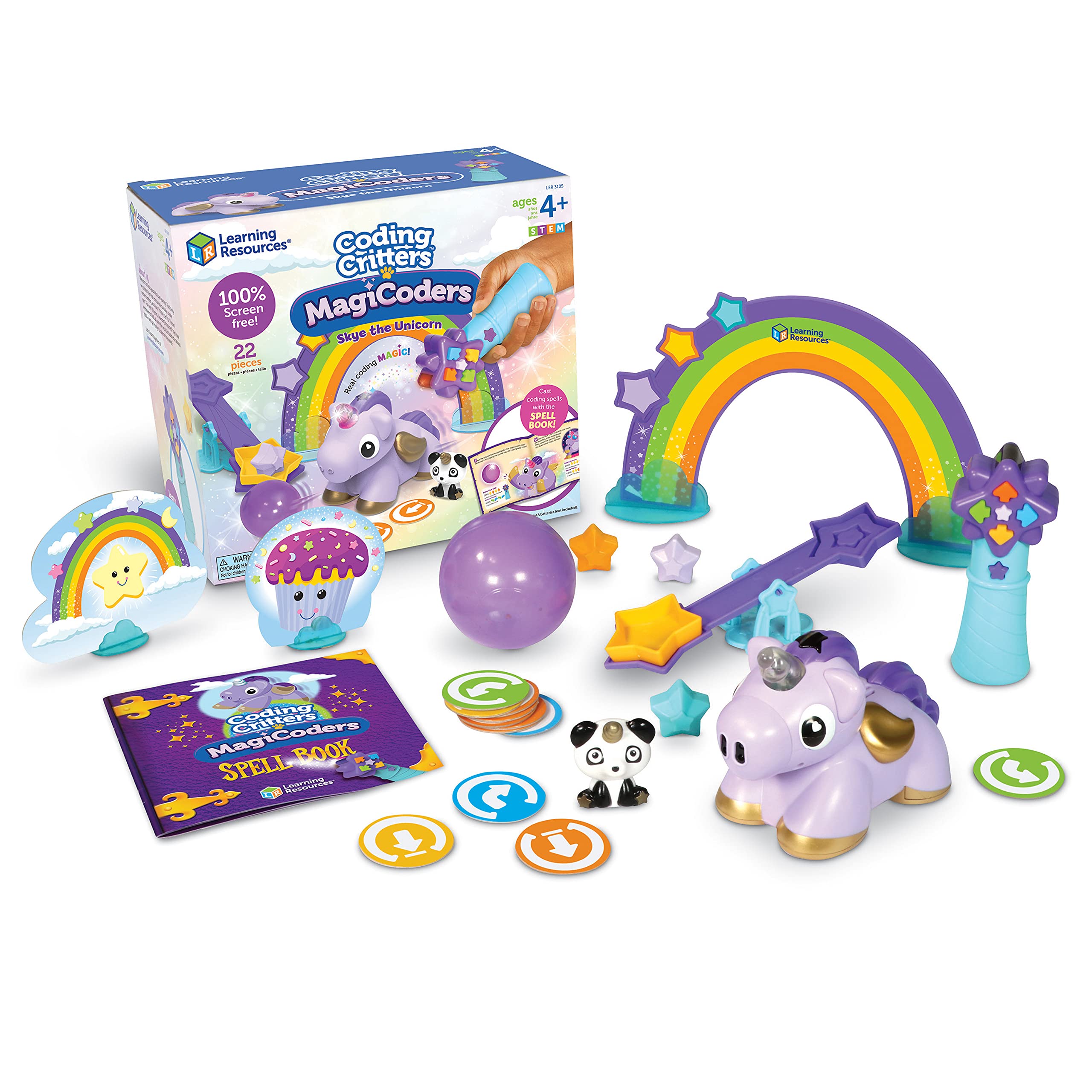 Recursos De Aprendizaje Sobre Codificación De Juguetes Coding Critters Magicoders Skye - Venta Internacional.